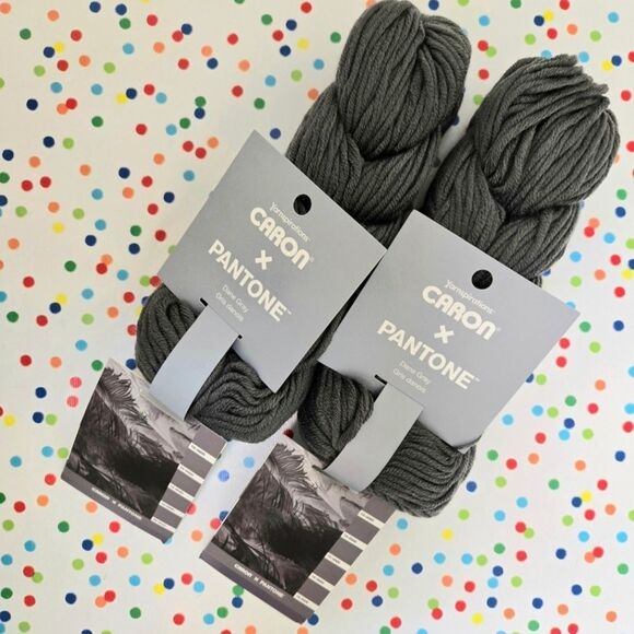 Carbon x Pantone Dane Gray Yarn 2 Hanks 1 Free - Picture 6 of 6